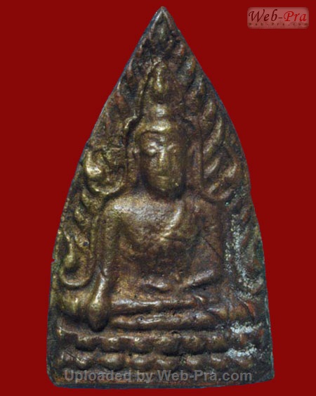 ปี 2510 เหรียญหล่อพิมพ์พระพุทธชินราช หลวงพ่อน้อย อินทสโร (2.เนื้อทองผสม)