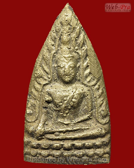 ปี 2510 เหรียญหล่อพิมพ์พระพุทธชินราช หลวงพ่อน้อย อินทสโร (1.เนื้อทองผสม)