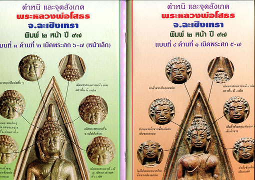 หนังสือ มหาโพธิ์  ชี้เอกลักษณ์  ตำหนิ พระเครื่อง ชุดที่ 3