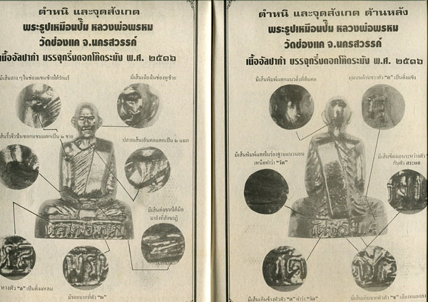 หนังสือ มหาโพธิ์  ชี้เอกลักษณ์  ตำหนิ พระเครื่อง ชุดที่ 3