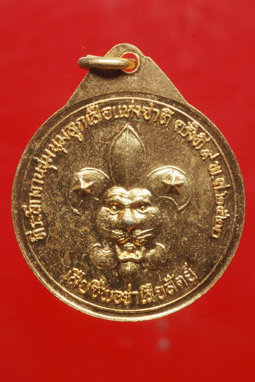 เหรียญฟ้าชาย ชุมนุมลูกเสือปี20 กะหลั่ยทอง
