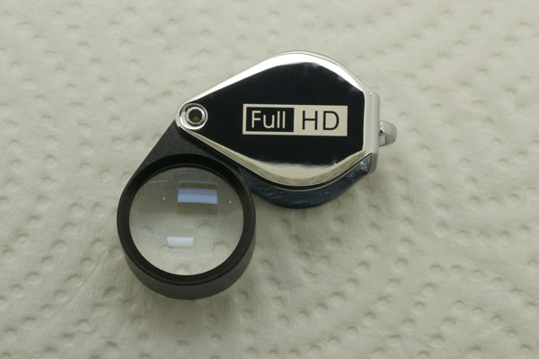 กล้องส่องพระ ส่องเพชร CANON รุ่น FULL HD เลนย์แก้วขนาด10X 18mm. ส่องชัดใสสบายตา พกพาสะดวก บอดี้เงิน