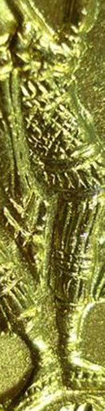 เหรียญพระสยามเทวาธิราช วัดป่ามะไฟ ปี2518 พิมพ์ใหญ่ กะไหล่ทอง (บล๊อคนิยม) มีขีดที่ระหว่างขา พร้อมบัตร