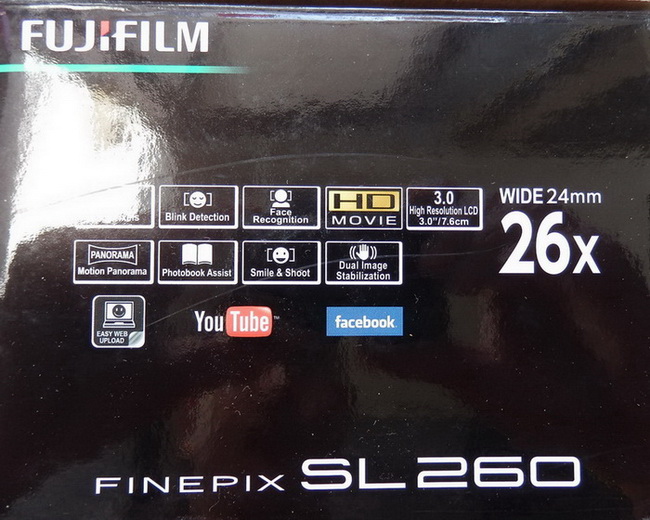 ขายกล้อง FUJI FINEPIX รุ่น SL 260 สภาพสวยมาก ไม่ตกไม่เคยซ่อม อุปกรณ์ยกกล่อง ใช้งานปกติ ไม่มีรอยใดๆ