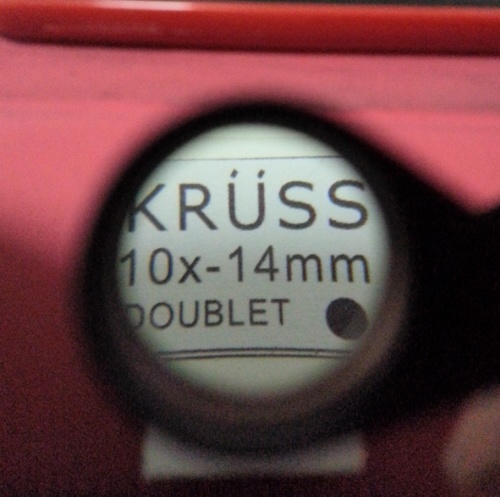 กล้องส่องพระคุณภาพสูง (มือ2)KRUSS10x-14mm  