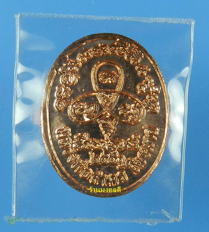 เหรียญพระนาคปรกไตรมาส 51 พิมพ์เล็ก หลวงพ่อสาคร เนื้อทองแดง ตอกโค๊ด นะ (สภาพสวย)#9