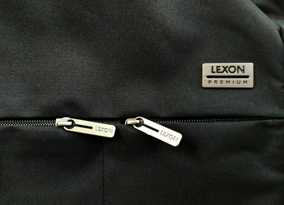 กระเป๋า LEXON ของแท้ สีดำ หัวซิป LEXON หูหิ้วหุ้มโครเมี่ยมสุดหรู / LEXON PREMIUM