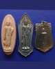 1.กล่องชุดพระ 25 พุทธศตวรรษ 3 องค์ ดิน-ชิน-เหรียญ พ.ศ. 2500