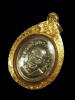 (02) เหรียญเม็ดแตง หลวงพ่อทวดรุ่นสร้างพิพิธภัณฑ์ 58 วัดช้างให้ เนื้ออัลปก้า เลี่ยมทองพร้อมบูชา