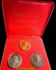 เหรียญหลวงพ่อแพ วัดพิกุลทอง สิงห์บุรี อนุสรณ์ 100 ปี เนื้อทองคำ เงิน นวโลหะ สภาพสวย