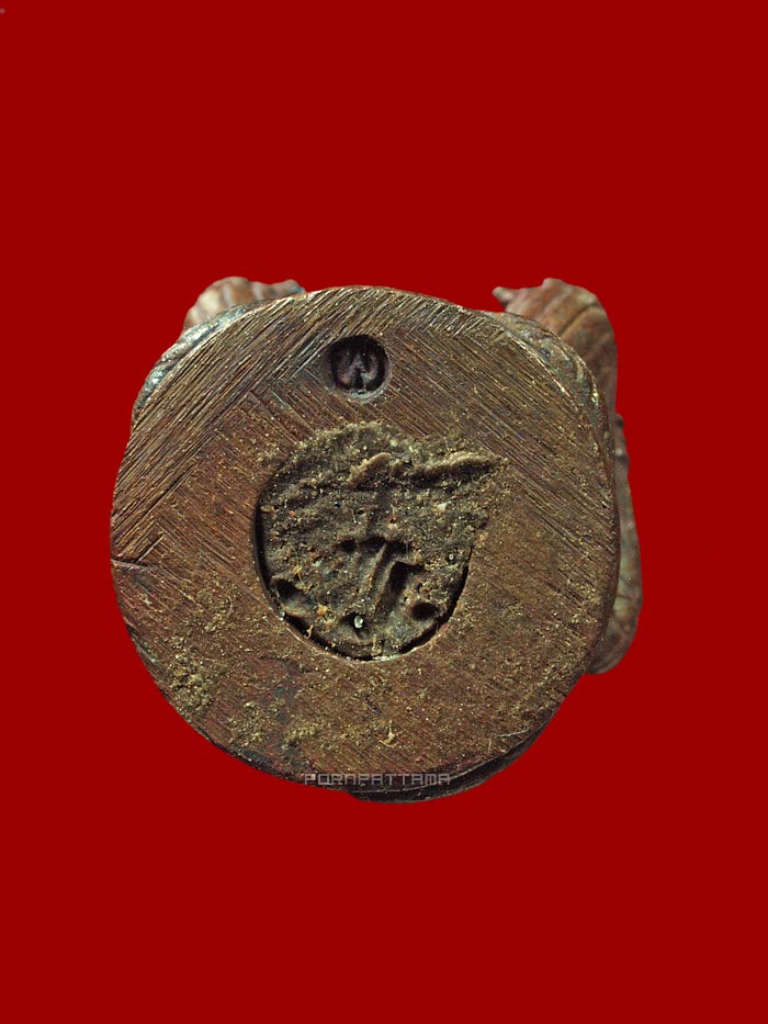 หนุมานมหาเวทย์ รุ่นแรก เนื้อทองแดงเถื่อนก้นอุดผง หลวงพ่อนัส วัดอ่าวใหญ่ จ.ตราด (733) - 3