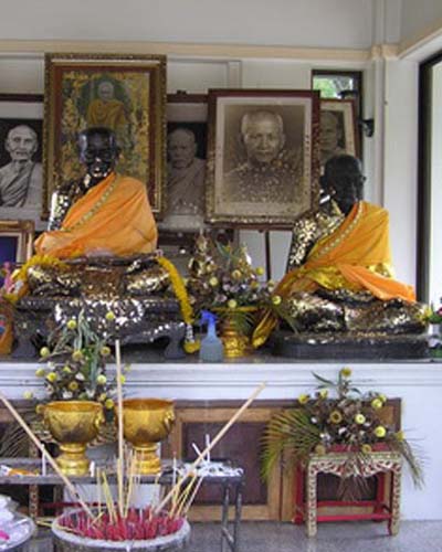 รูปถ่ายรุ่นแรก พระอาจารย์ หนูจันทร์ วัดพัทธสีมา นครศรีธรรมราช - 2