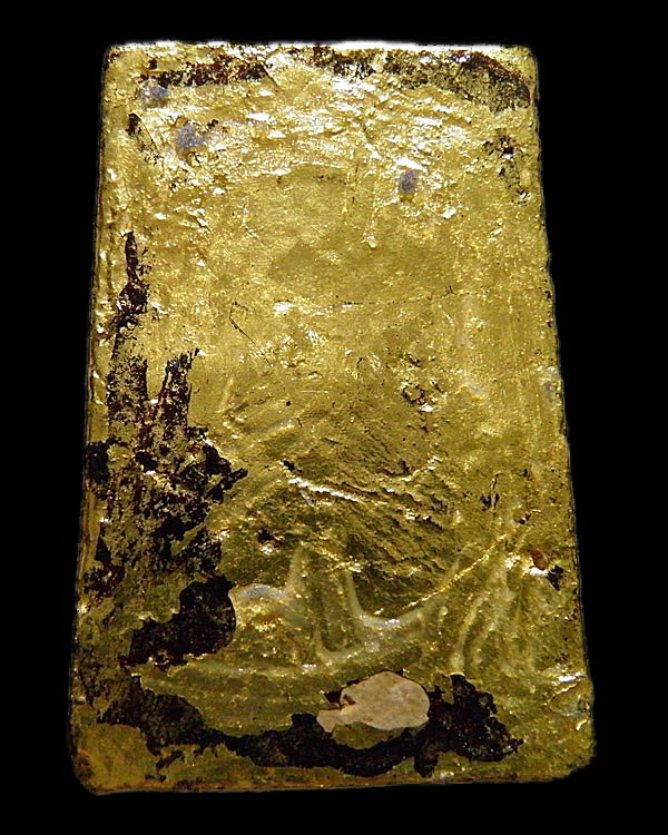 พระจำวันพิมพ์ใหญ่(พิเศษ) เนื้อผงน้ำมันลงรักปิดทองเก่าหนา หลวงปู่ธูป วัดแค นางเลิ้ง ยุดต้น ปี2504 เนื - 2