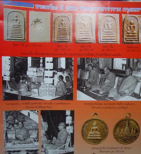 เหรียญรูปพระกริ่งสมเด็จ หลังพระปรางค์ พิมพ์เล็ก วัดอรุณราชวราราม ฝั่งธนบุรี กรุงเทพฯ ปี 2508 เนื้ออั - 4