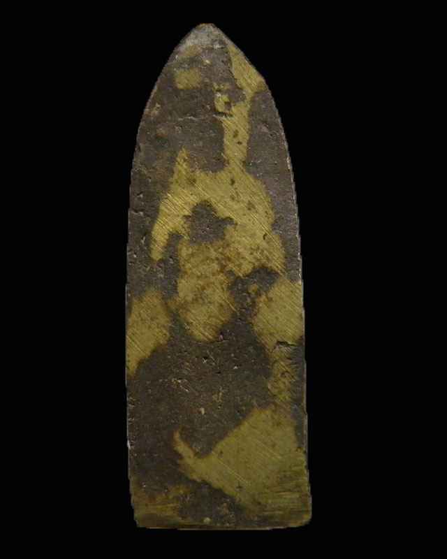 พระหล่อโบราณพิมพ์พระร่วง(รุ่งโรจน์) เนื้อทองผสม หลวงพ่อกึ๋น วัดดอน ยานนาวา ปี ๒๔๘๖ - 2