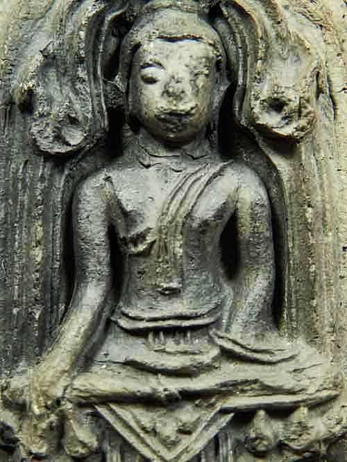*** พระโคนสมอ เนื้อดินเผา ดูง่าย *** - 3