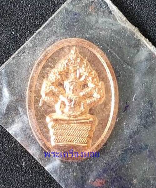 เหรียญนาคปรก สำนักสงฆ์ วัดถ้ำศิลาวรรณ เนื้อทองแดง เหรียญขนาดเล็ก  - 1