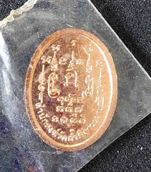 เหรียญนาคปรก สำนักสงฆ์ วัดถ้ำศิลาวรรณ เนื้อทองแดง เหรียญขนาดเล็ก  - 2