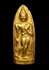 พระลีลาว่านเศรษฐีหลวงพ่อเต๋ คงทอง วัดสามง่าม บุทองคำพิมพ์ใหญ่ ตอกเล็ก ปี2507 