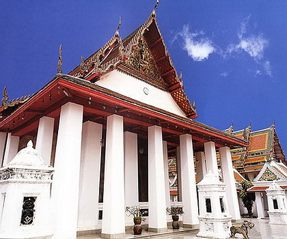 พระอุโบสถวัดราชสิทธาราม (วัดพลับ) กรุงเทพฯ 