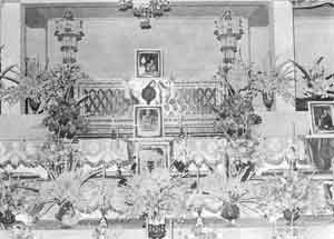  ศพพระคณาจารย์ที่ตั้งบำเพ็ญกุศลที่วัดพระศรีมหาธาตุฯ 