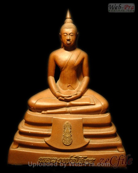 ปี 2536-2539 พระบูชา เนื้อกระเบื้องหลังคาโบสถ์ รุ่นสร้างอุโบสถ พระพุทธโสธร (1)