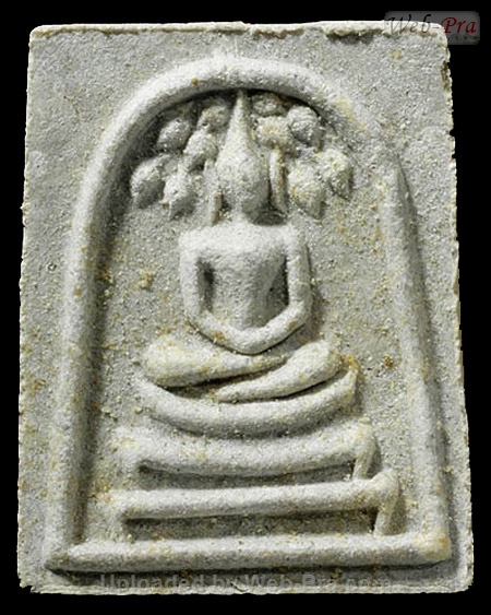 ปี 2521 พระสมเด็จปรกโพธิ์ หลังยันต์ตรีนิสิงเห หลวงปู่โต๊ะ (1.เนื้อเกสร)