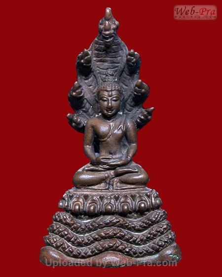 ปี 2522 พระกริ่งนาคปรกนาสีดา หลวงปู่เทสก์ เทสรํสี (3 เนื้อทองแดง)