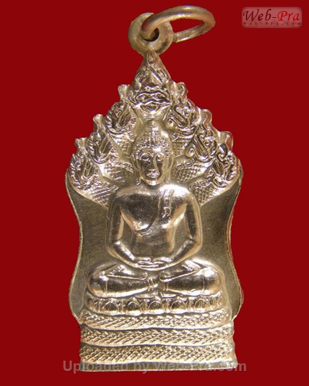 ปี 2522 เหรียญพระนาคปรกนาสีดา หลวงปู่เทสก์ เทสรํสี (เนื้อเงิน)