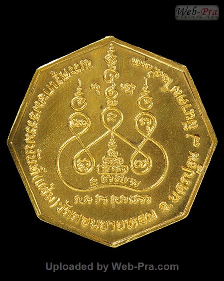 เหรียญรูปแบบต่างๆ หลวงพ่อแช่ม ฐานุสสโก วัดดอนยายหอม (6.เหรียญแปดเหลี่ยม)