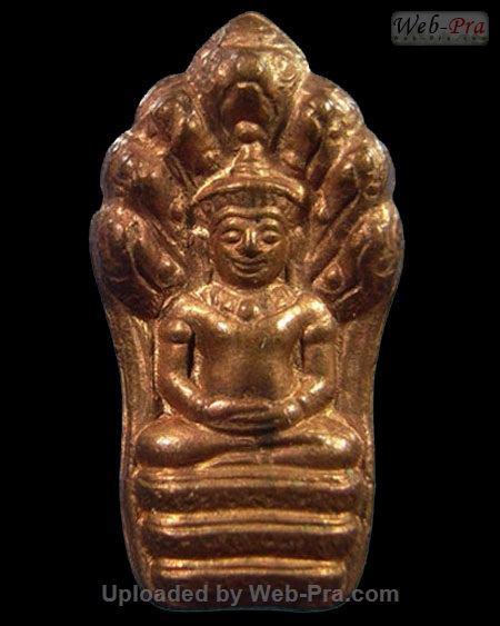 ปี 2531 เหรียญปั๊มนาคปรก (ใบมะขาม) หลวงปู่ดู่ พรหมปัญโญ (3.เนื้อทองแดง)