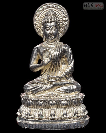 ปี 2521 พระกริ่งหล่อโลหะพุทธประทานพร หลวงปู่ดู่ พรหมปัญโญ (2.เนื้อโลหะผสม)