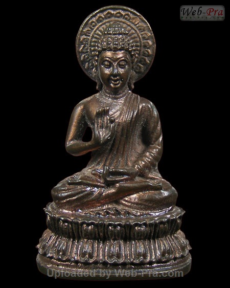 ปี 2521 พระกริ่งหล่อโลหะพุทธประทานพร หลวงปู่ดู่ พรหมปัญโญ (3.เนื้อโลหะผสม)
