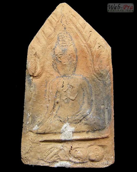 ปี 2492-2493 พระพิมพ์ขุนแผนเนื้อดินเผา รุ่นแรก หลวงปู่ดู่ พรหมปัญโญ (2.เนื้อดินเผา)