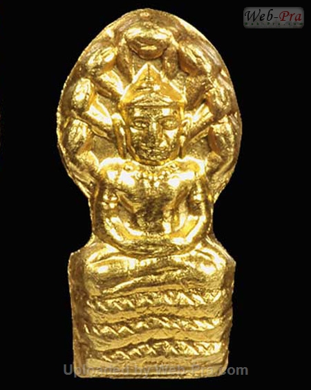 ปี 2516-2519 พระปรกใบมะขาม พระอาจารย์ฝั้น อาจาโร (1.เนื้อทองคำ)