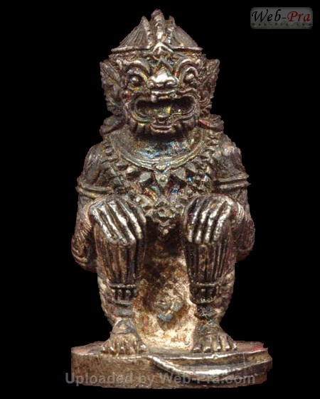 ปี 2529 หนุมาน รุ่นแรก หลวงพ่อคง วัดวังสรรพรส (2.เนื้อเงิน)