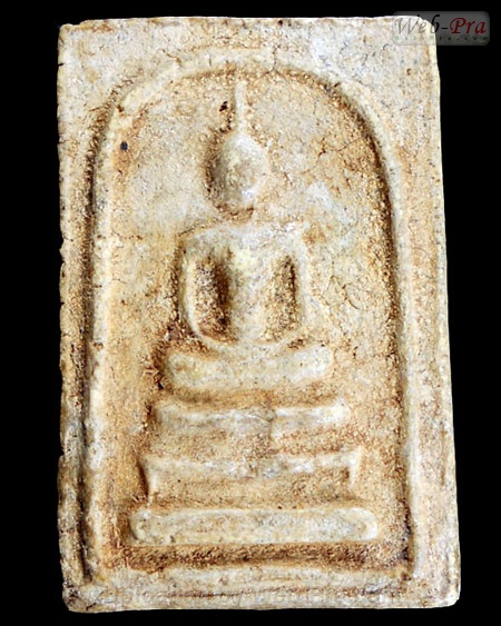 ปี 2518 พระเนื้อผง พิมพ์สมเด็จ รุ่นแรก หลวงพ่อยิด วัดหนองจอก (3 ชั้น)