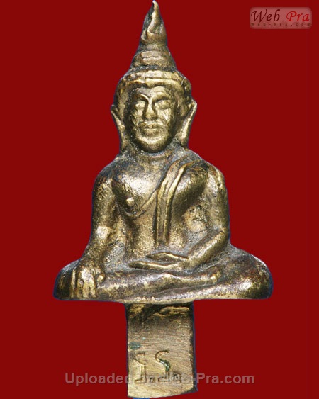ปี 2512 พระยอดธง ร.ร. (รุ่นสร้างโรงเรียน) หลวงพ่อน้อย อินทสโร (1.เนื้อทองผสม)