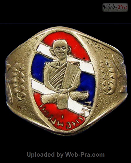 แหวนรุ่นสอง หลวงพ่อพรหม วัดช่องแค (1.เนื้ออัลปาก้า)