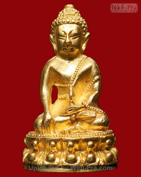 ปี 2535 พระกริ่งญาณวิทยาคม หลวงพ่อคูณ ปริสุทโธ วัดบ้านไร่ (1.เนื้อทองคำ)
