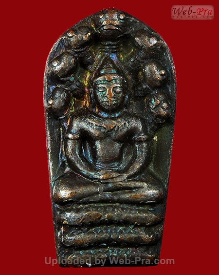 ปี พ.ศ.๒๕๒๑ เหรียญ รุ่น20 พระนาคปรก ใบมะขาม พระอาจารย์สมชาย ฐิตวิริโย (เนื้อทองแดง)