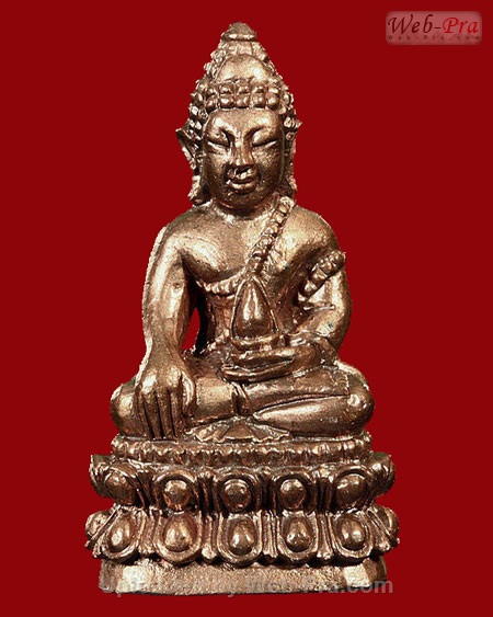 ปี ๒๕๓๗ รูปลอยองค์ รุ่น28 กริ่ง พุทโธ ๓๐ ปี พระอาจารย์สมชาย ฐิตวิริโย (3.เนื้อนวโลหะ)