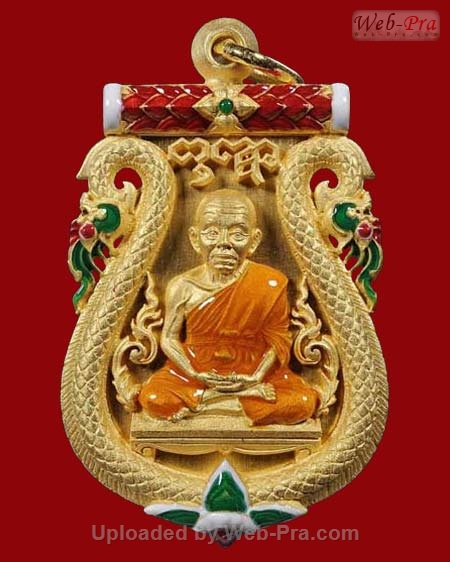 ปี 2554 เหรียญเสมาฉลุ ยกองค์ เลื่อนสมณศักดิ์ พระเทพวิทยาคม หลวงพ่อคูณ ปริสุทโธ วัดบ้านไร่ (2.ชุดกรรมการลงยา)