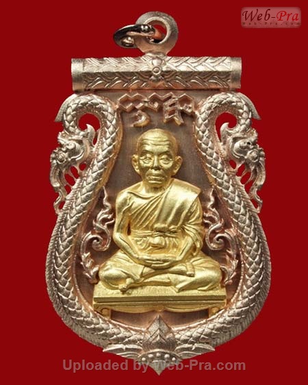 ปี 2554 เหรียญเสมาฉลุ ยกองค์ เลื่อนสมณศักดิ์ พระเทพวิทยาคม หลวงพ่อคูณ ปริสุทโธ วัดบ้านไร่ (5.เนื้อนวโลหะ)
