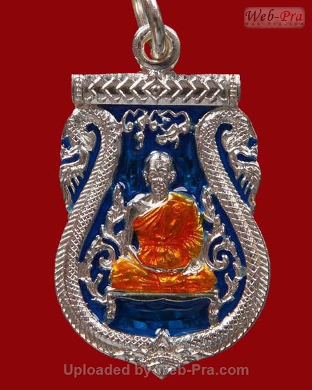 ปี 2554 เหรียญเสมาฉลุ พุทธคูณสยาม หลวงพ่อคูณ ปริสุทโธ วัดบ้านไร่ (4.เนื้อเงิน)