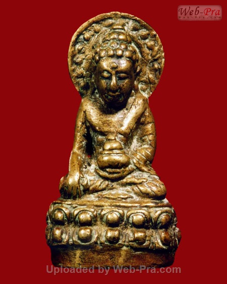 ปี 2480 พระกริ่งประภามณฑล(กริ่งฟ้าผ่า)พิมพ์ใหญ่ หลวงพ่อกึ๋น วัดดอน กรุงเทพฯ (เนื้อทองผสม)