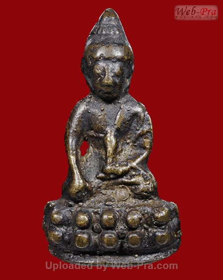 พระกริ่งหนองแส หลวงปู่กลีบ วัดตลิ่งชัน กรุงเทพฯ (เนื้อโลหะผสม)