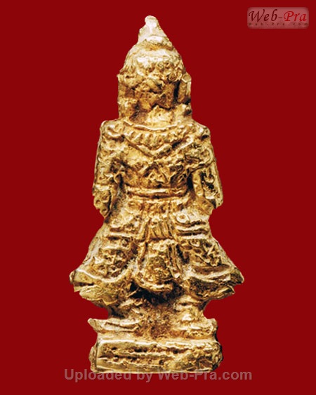 ท้าวเวสสุวรรณ ท่านเจ้าคุณศรี (สนธ์ ยติธโร)วัดสุทัศน์เทพวราราม จ.กรุงเทพฯ (หน้ายักษ์ฐานผ้าทิพย์)