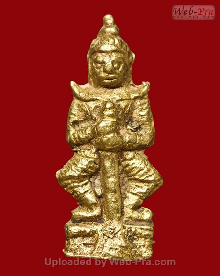 ท้าวเวสสุวรรณ ท่านเจ้าคุณศรี (สนธ์ ยติธโร)วัดสุทัศน์เทพวราราม จ.กรุงเทพฯ (พิมพ์หน้าคน)