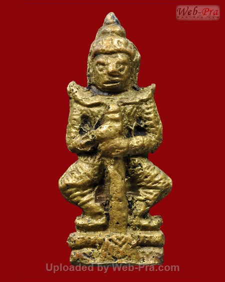 ท้าวเวสสุวรรณ ท่านเจ้าคุณศรี (สนธ์ ยติธโร)วัดสุทัศน์เทพวราราม จ.กรุงเทพฯ (พิมพ์หน้าคน)
